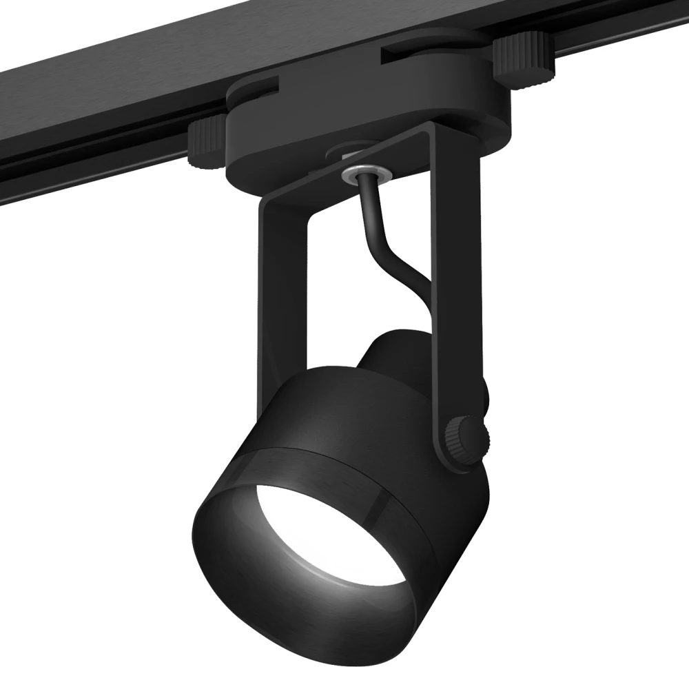 Комплект трекового однофазного светильника XT6602041 PBK черный полированный MR16 GU10 (C6602, N6131) - Viokon.com