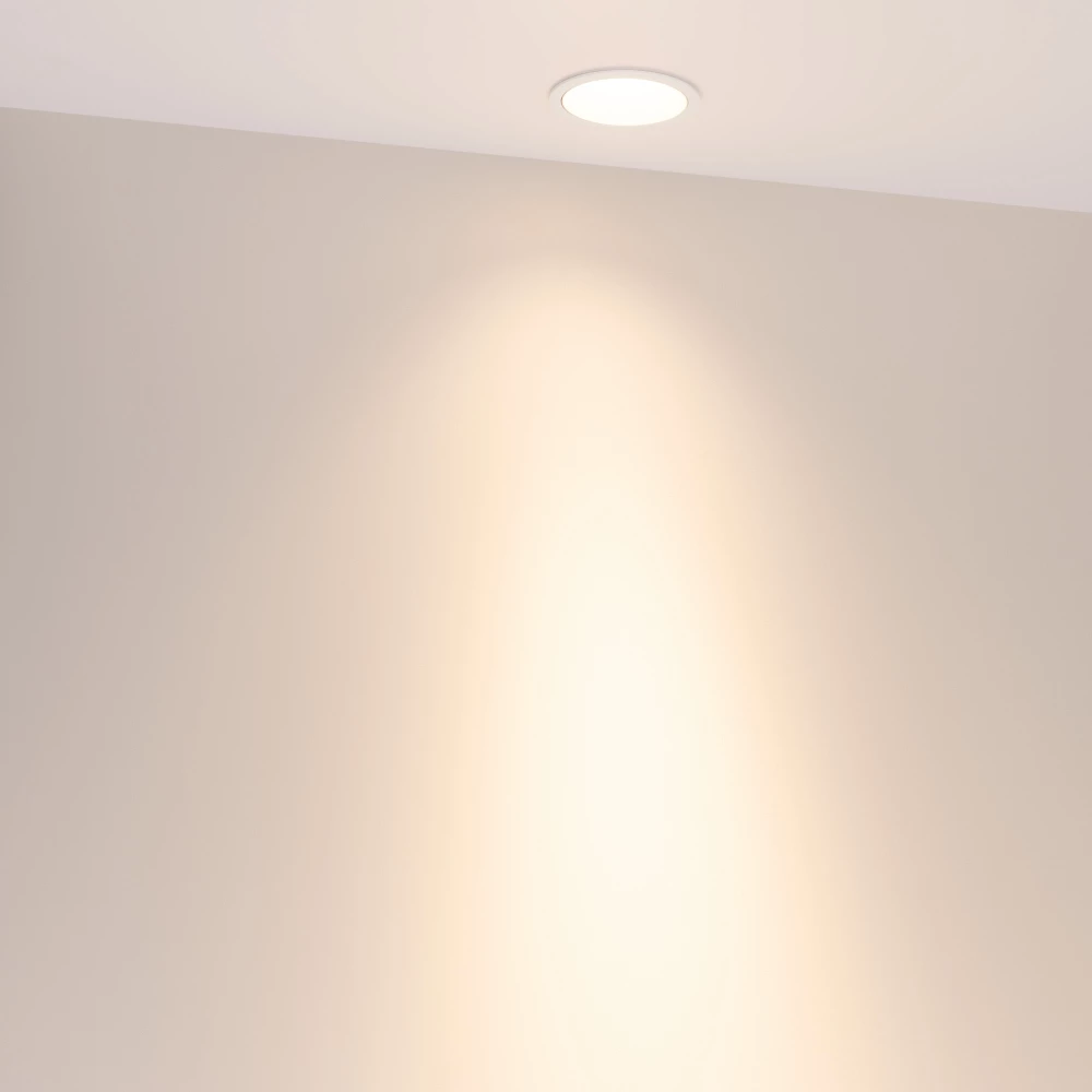 Светильник MS-ARADO-BUILT-R65-9W Warm3000 (WH-WH, 24 deg, 230V) (Arlight, IP20 Металл, 5 лет) 059105 - Viokon.com