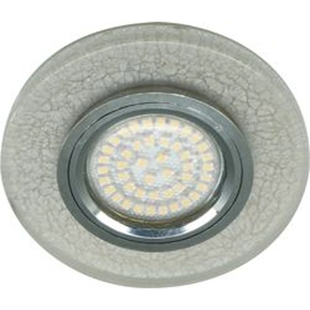 Светильник встраиваемый 15LED*2835 SMD , MR16 50W G5.3, белый, серебро, 8989-2 (28582) - Viokon.com
