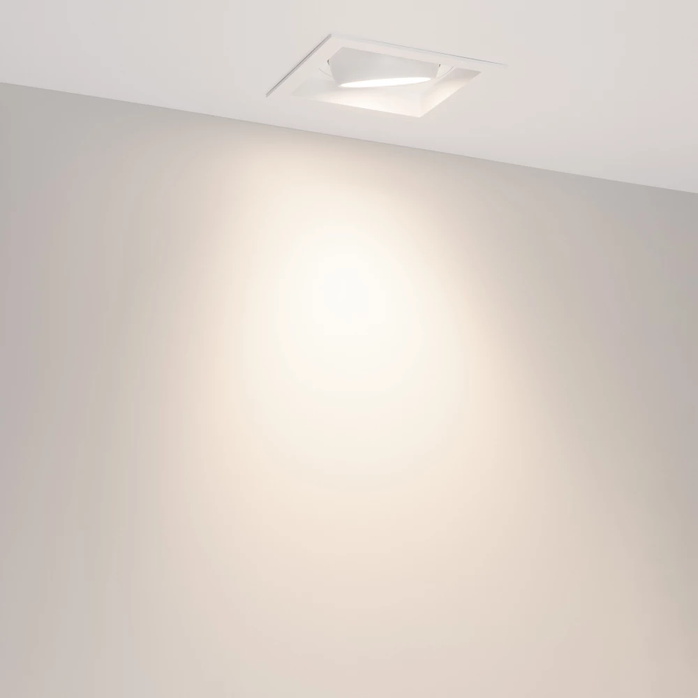 Светильник MS-VORTEX-BUILT-S140x140-30W Day4000 (WH-WH, 50 deg, 230V) (Arlight, IP20 Металл, 5 лет) 057925 - Viokon.com
