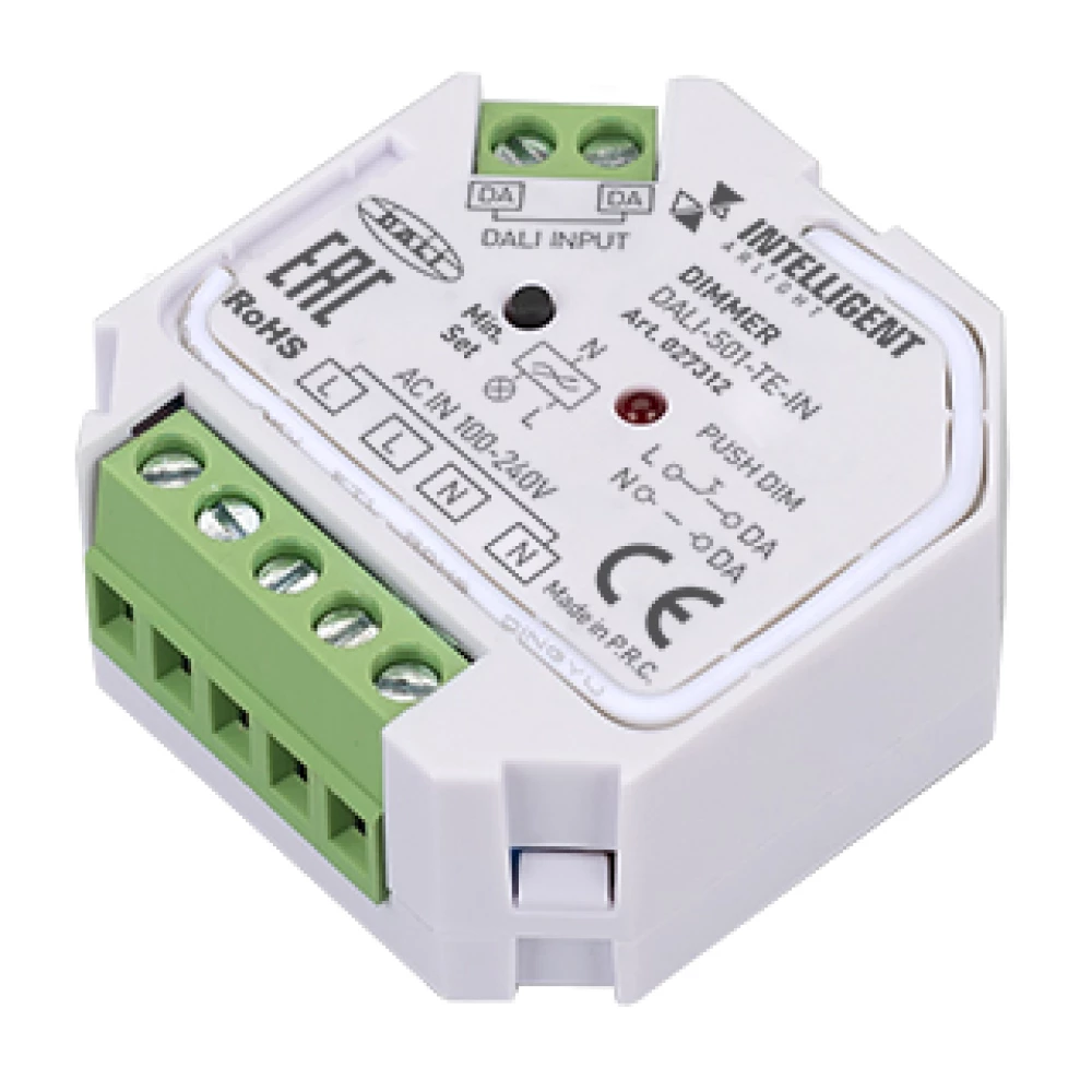 INTELLIGENT ARLIGHT Диммер DALI-501-TE-IN (230V, 1.8A) (IARL, -) 027312 - Viokon.com