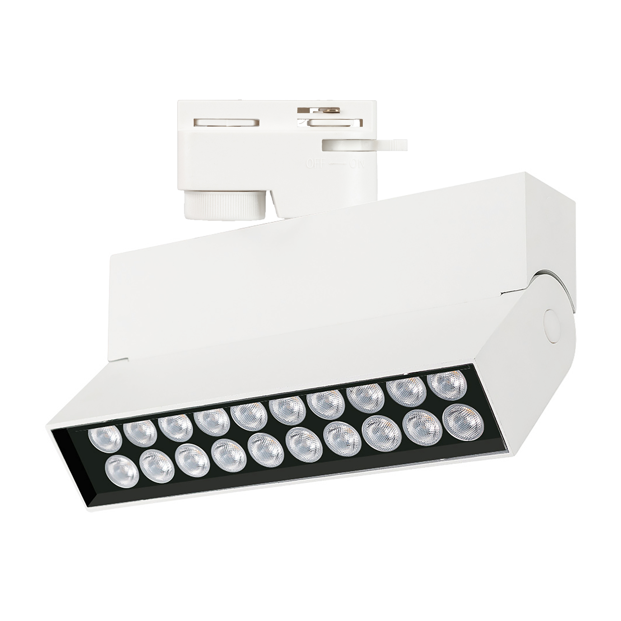 Светильник LGD-LOFT-TRACK-2TR-S170-10W Day4000 (WH, 24 deg, 230V) (Arlight, IP20 Металл, 3 года) 036450 - Viokon.com