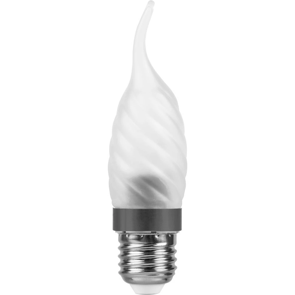 Лампа светодиодная Feron LB-78 Свеча на ветру E27 3,5W 2700К (25367) - Viokon.com