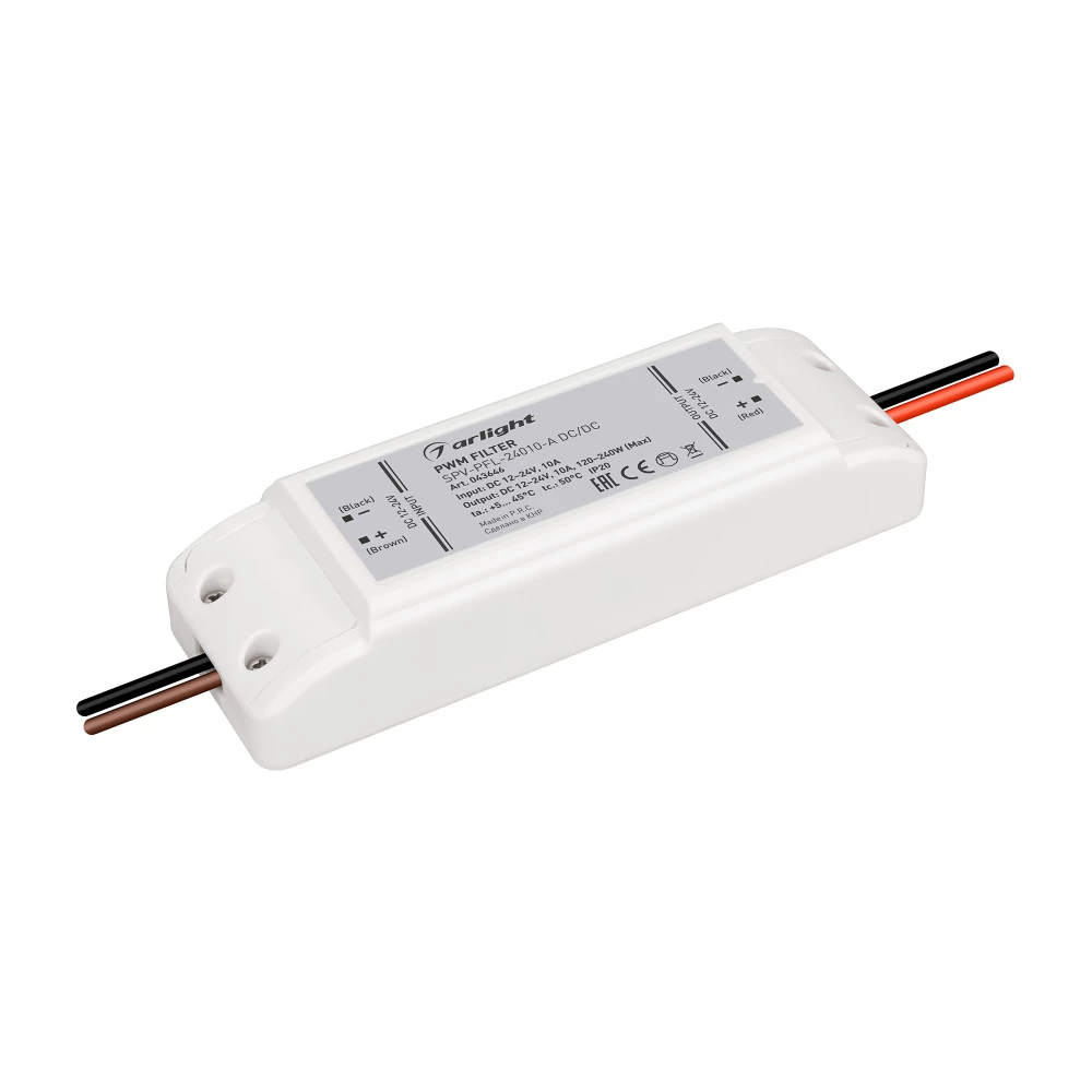 Фильтр ШИМ SPV-PFL-24010-A DC/DC (12-24V, 10A) (Arlight, IP20 Пластик, 2 года) 043646 - Viokon.com