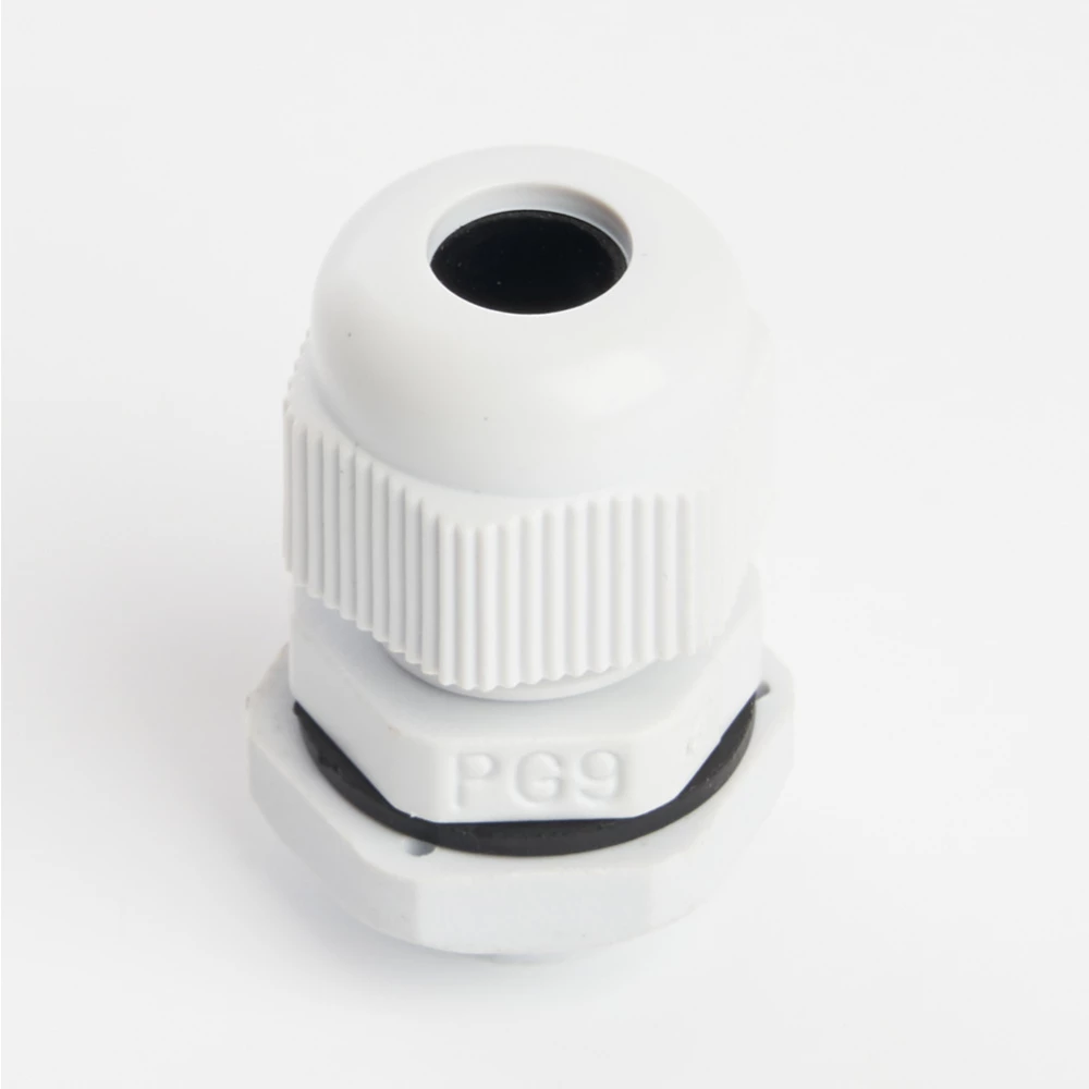 Сальник PG9 диаметр проводника 4-8 мм STEKKER, IP54, серый (DIY упаковка 3 шт) (49375) - Viokon.com