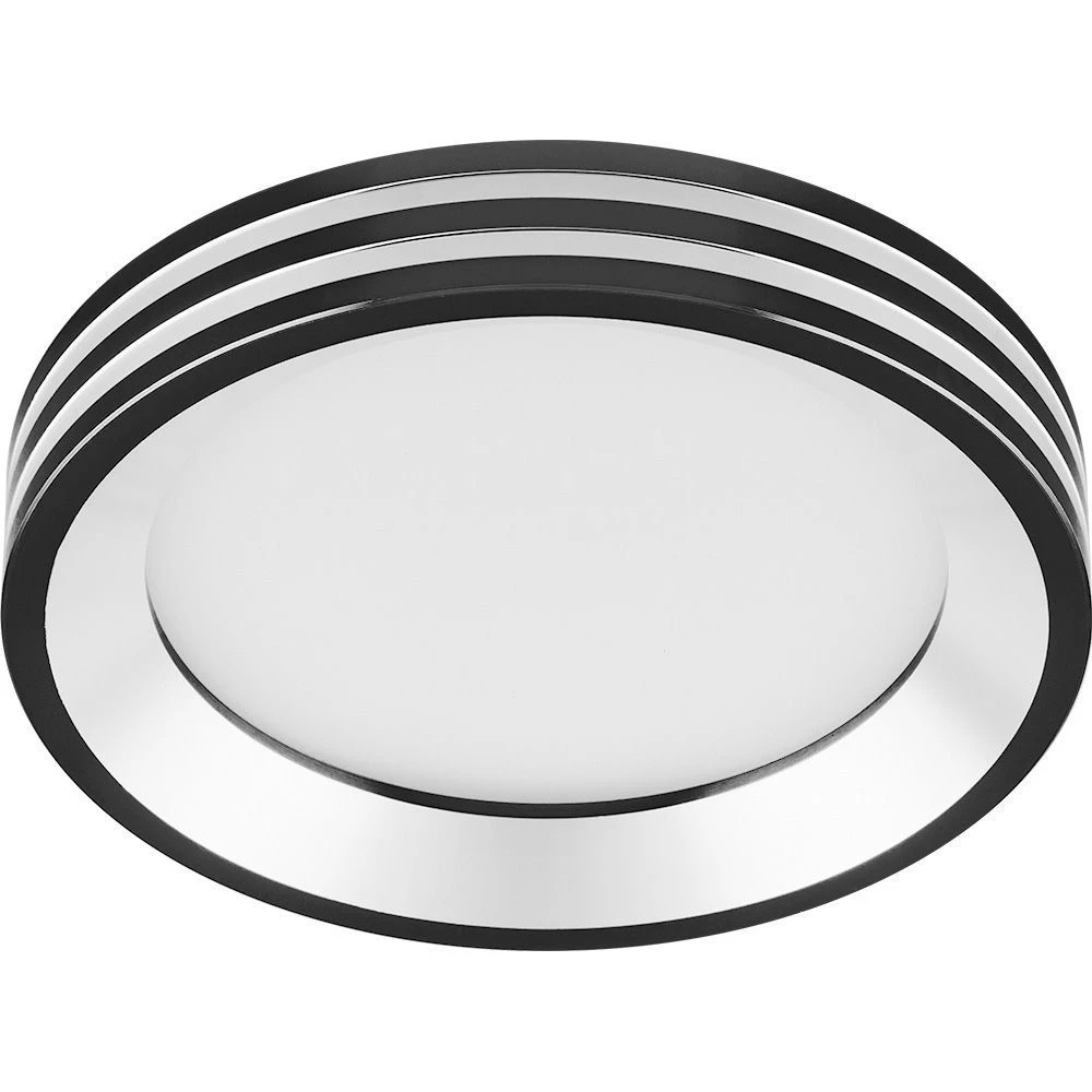 Светодиодный светильник Feron AL612 встраиваемый 7W 4000K черный (28912) - Viokon.com