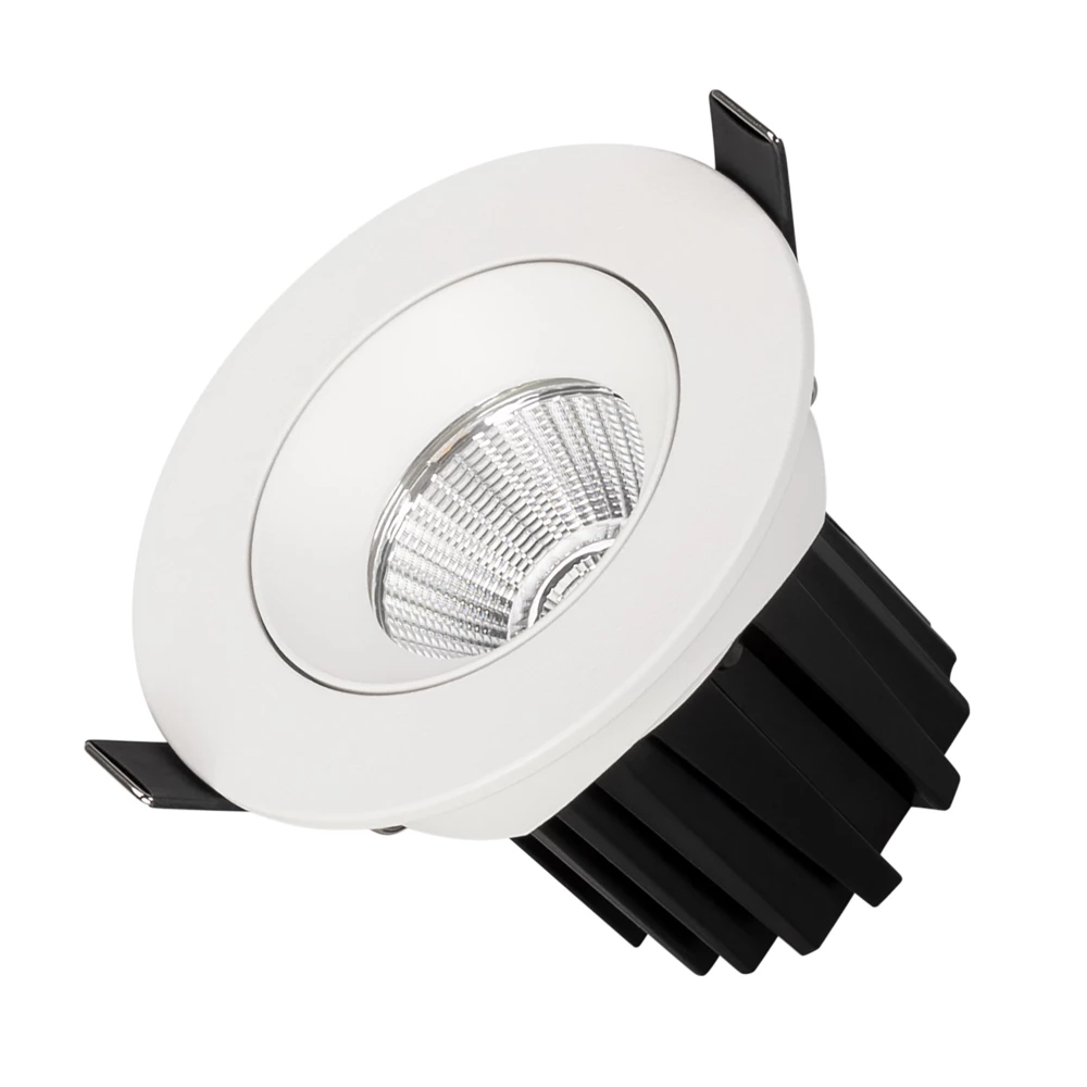 Светильник MS-ATOLL-BUILT-TURN-R94-10W Warm3000 (WH, 60 deg, 230V) (Arlight, IP54 Металл, 5 лет) 044603 - Viokon.com