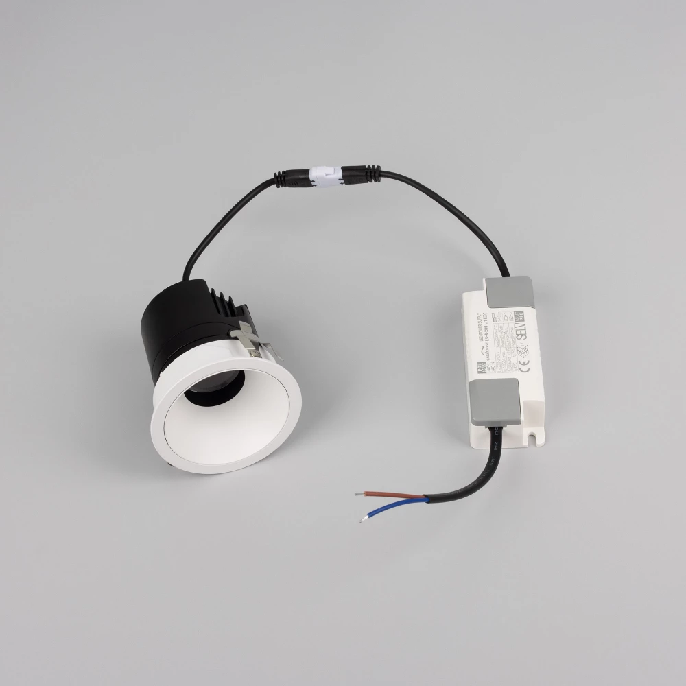 Светильник MS-ARADO-BUILT-R65-9W Warm3000 (WH-WH, 55 deg, 230V) (Arlight, IP20 Металл, 5 лет) 059106 - Viokon.com