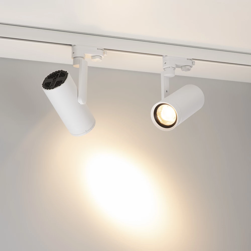 Светильник LGD-URANUS-4TR-R75-18W/25W Warm3500-MIX (WH, 20-50 deg, side holder, 230V) (Arlight, IP20 Металл, 5 лет) 059362 - Viokon.com