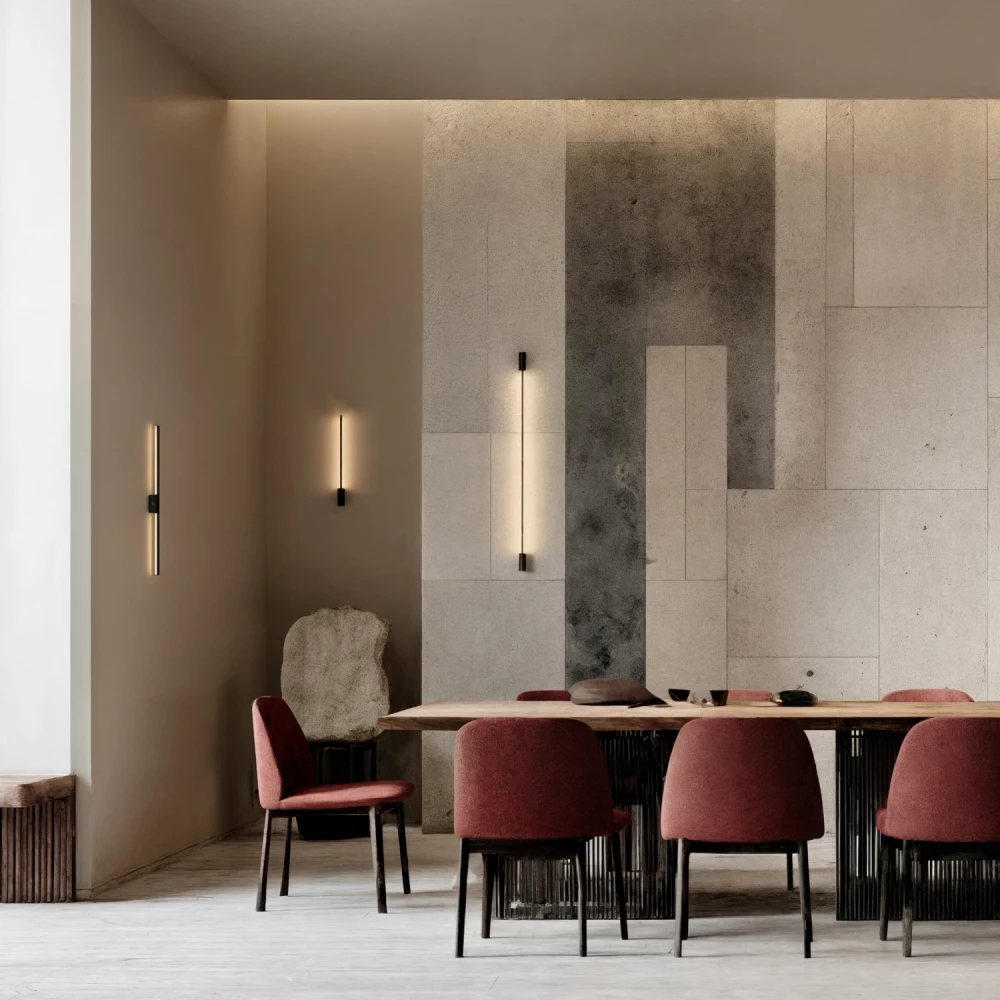 Светильник настенный TRIXRAY 65Вт 780мм 3000К алюминий черный - Viokon.com