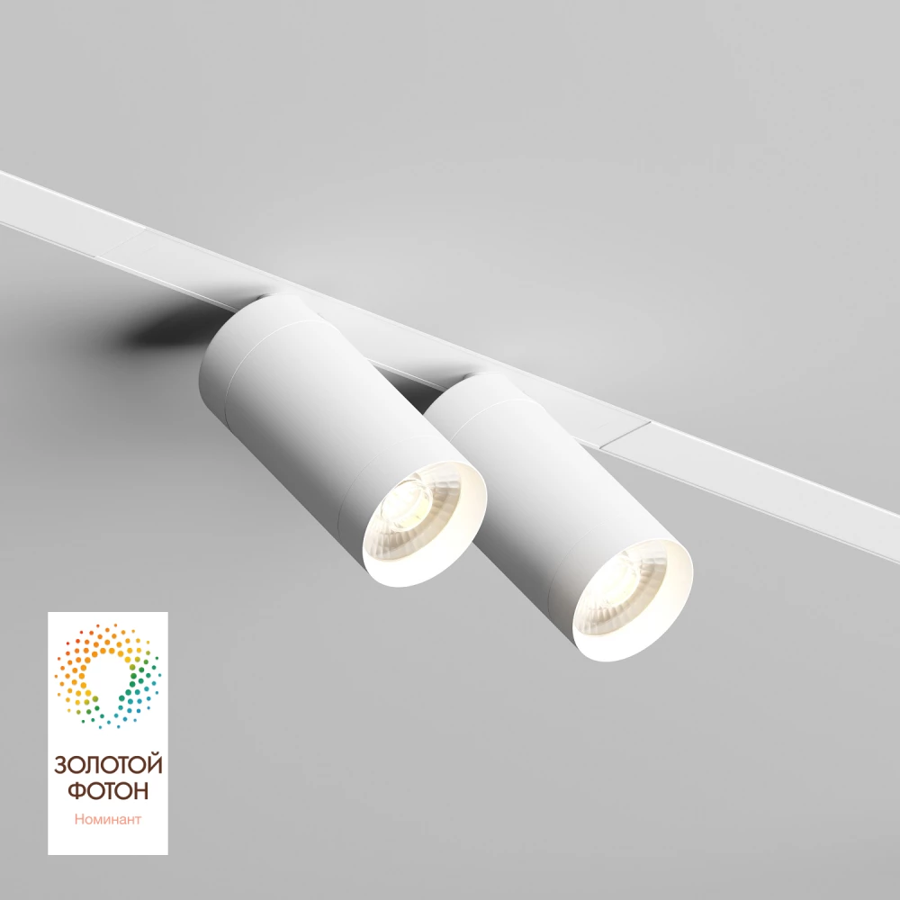 DK8012-WH Акцентный светильник SMART SPOT DOUBLE 2x9W DIM 3000K-6000K белый - Viokon.com