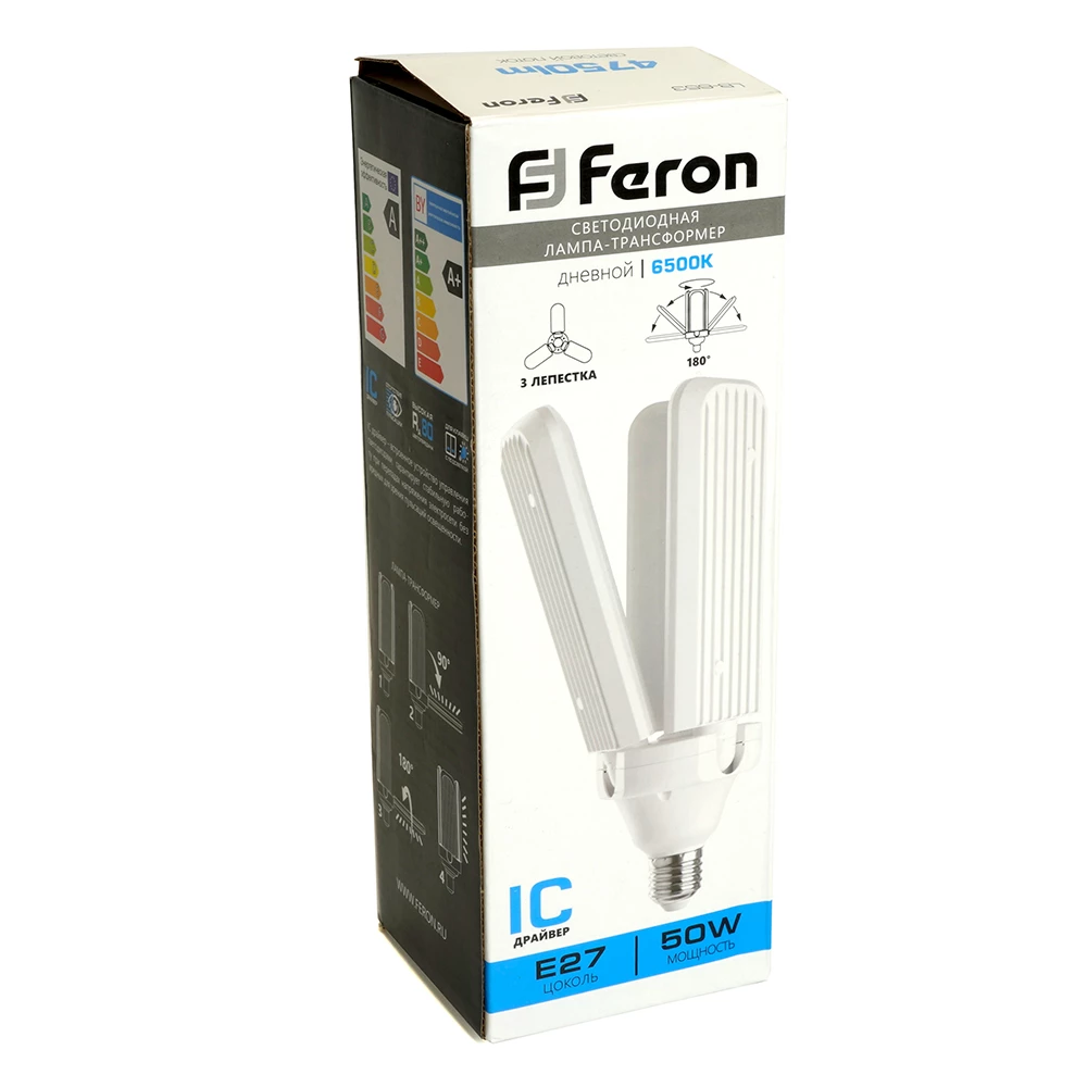 Лампа светодиодная Feron LB-653 E27 50W 175-265V 6500К (48772) - Viokon.com