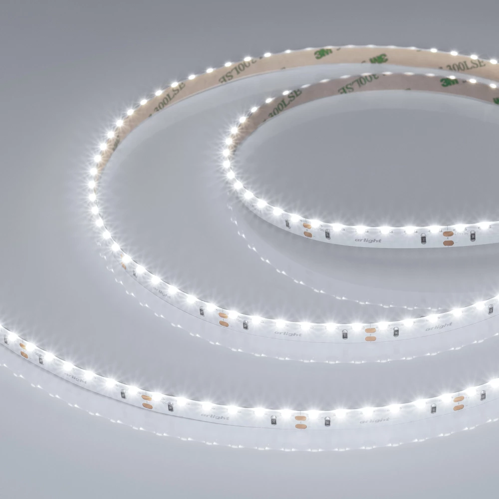Лента RS-S120-8mm 24V White6000 (9.6 W/m, IP20, 3014, 5m) (Arlight, боковое свечение) 039428 - Viokon.com