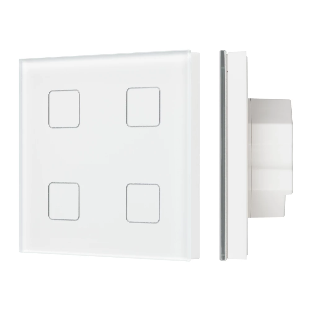 INTELLIGENT ARLIGHT Сенсорная панель DALI-301-11-IN White (BUS/24V, Backlight) (IARL, IP20 Пластик, 5 лет) 046574 - Viokon.com