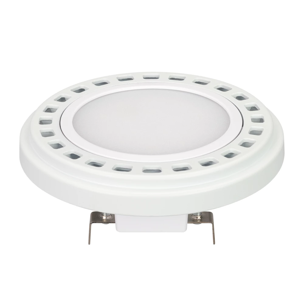 Лампа AR111-UNIT-G53-12W- Day4000 (WH, 120 deg, 12V) (Arlight, Металл) 025637 - Viokon.com
