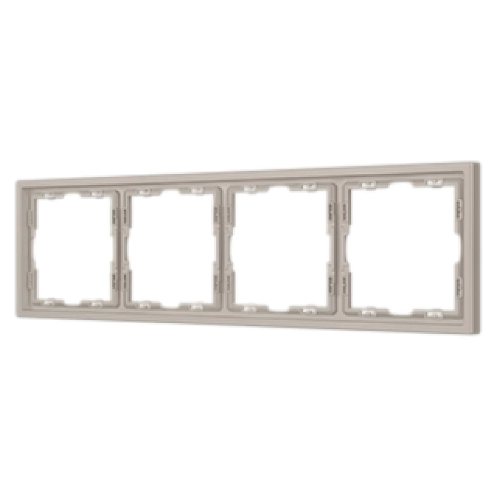 Рамка пластиковая FRM-NOBE-SFPL-4-CA (Arlight, -) 059460 - Viokon.com