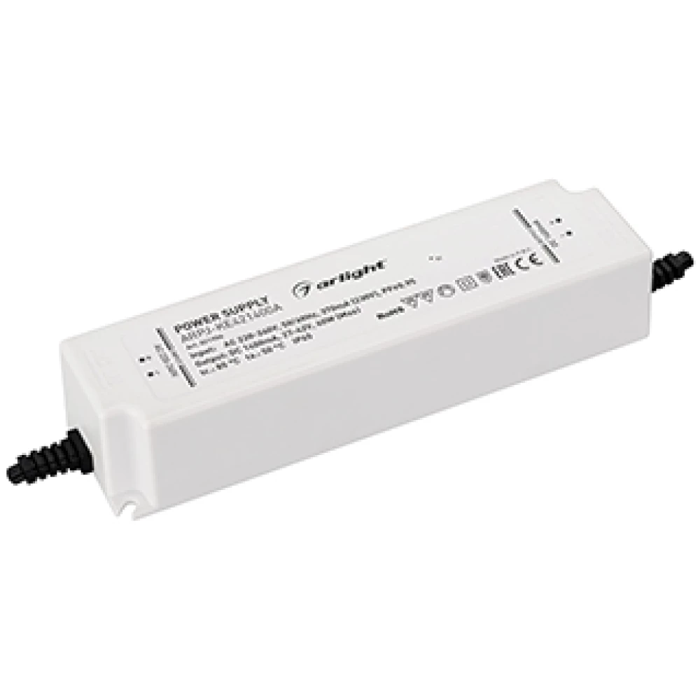 Блок питания ARPJ-KE421400A (60W, 1400mA, PFC) (Arlight, IP65 Пластик, 5 лет) 021904 - Viokon.com