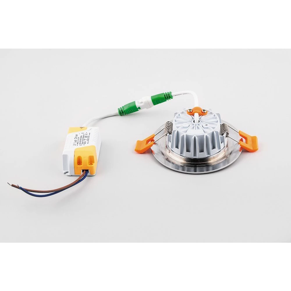 Светодиодный светильник Feron AL611 встраиваемый 7W 4000K хром (28920) - Viokon.com