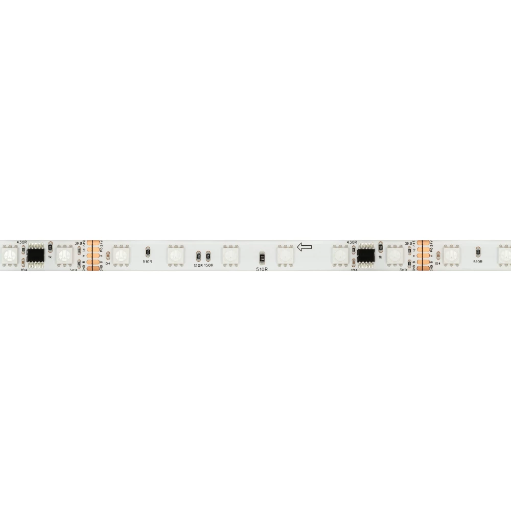 Лента герметичная DMX-SE-B60-10mm 24V RGB-PX6 (14 W/m, IP65, 5060, 5m) (Arlight, -) 039607 - Viokon.com