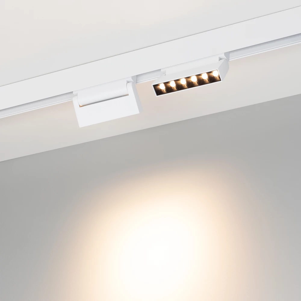 Светильник MAG-ORIENT-LASER-FOLD-S195-6W Warm3000 (WH, 30 deg, 48V) (Arlight, IP20 Металл, 5 лет) 035862 - Viokon.com