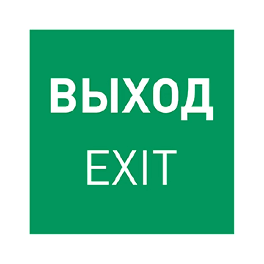 Пиктограмма EMGP-MARK-EXIT (Выход) (Arlight, Пластик) 059857 - Viokon.com