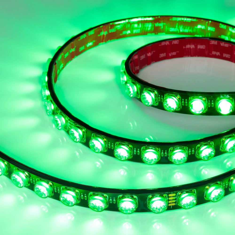 Лента герметичная FLT-PS-S42-BLACK-23mm 24V RGB (21 W/m, IP67, 15deg, 5m) (Arlight, -) 050117 - Viokon.com