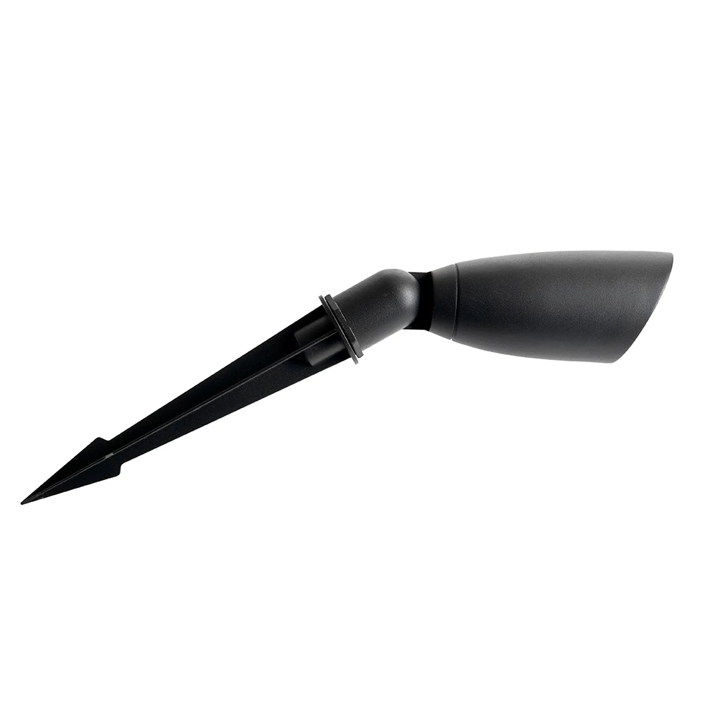 Светодиодный светильник тротуарный (грунтовый) Feron SP2701, 5W, AC/DC 12-24V, низковольтный, 3000К, черный, IP65 (48446) - Viokon.com