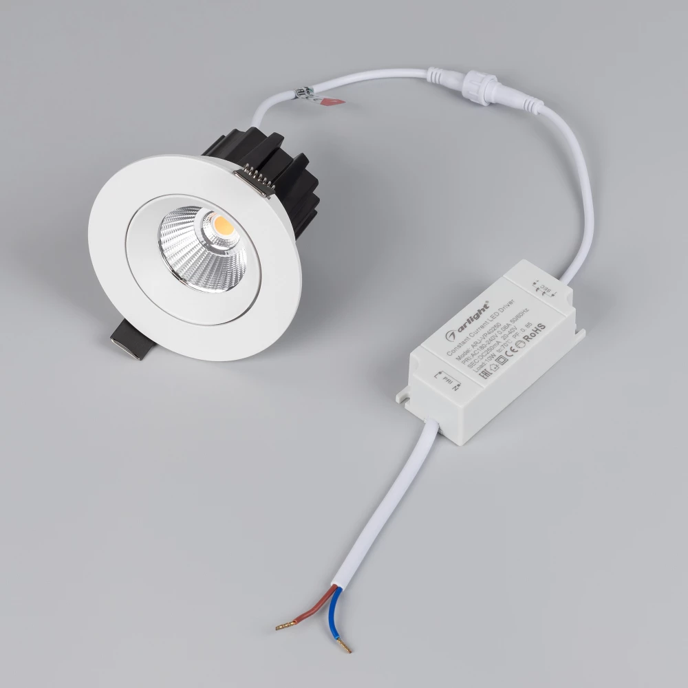 Светильник MS-ATOLL-BUILT-TURN-R94-10W Day4000 (WH, 36 deg, 230V) (Arlight, IP54 Металл, 5 лет) 039067 - Viokon.com