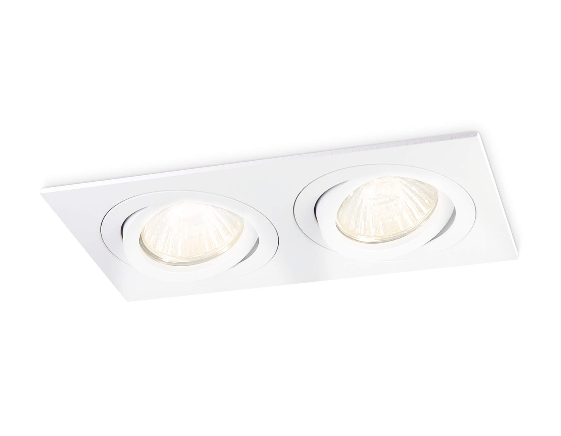 Встраиваемый поворотный точечный светильник GU5.3 TN102626/2 WH белый GU5.3 175*95*28 - Viokon.com