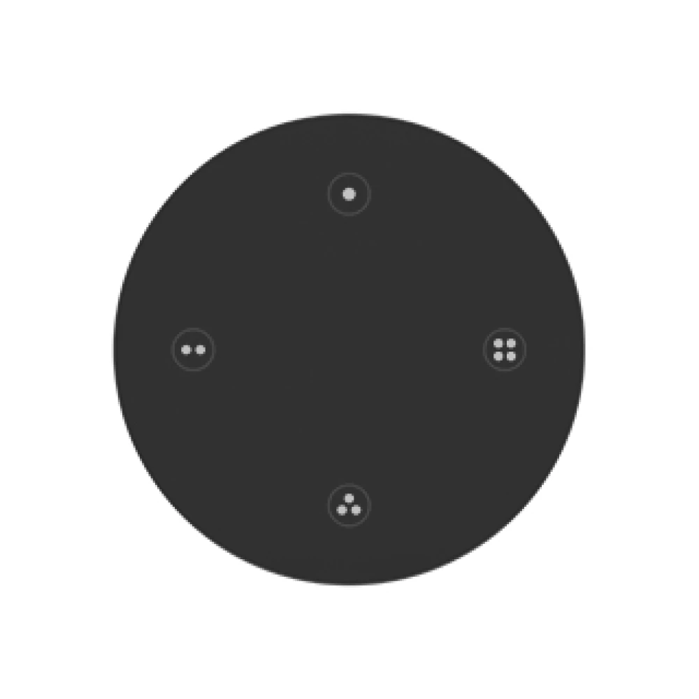 INTELLIGENT ARLIGHT Пульт SMART-801-22-4G-4SC-SH Black (3V, Magnet, 2.4G) (IARL, IP20 Пластик, 5 лет) 046481 - Viokon.com