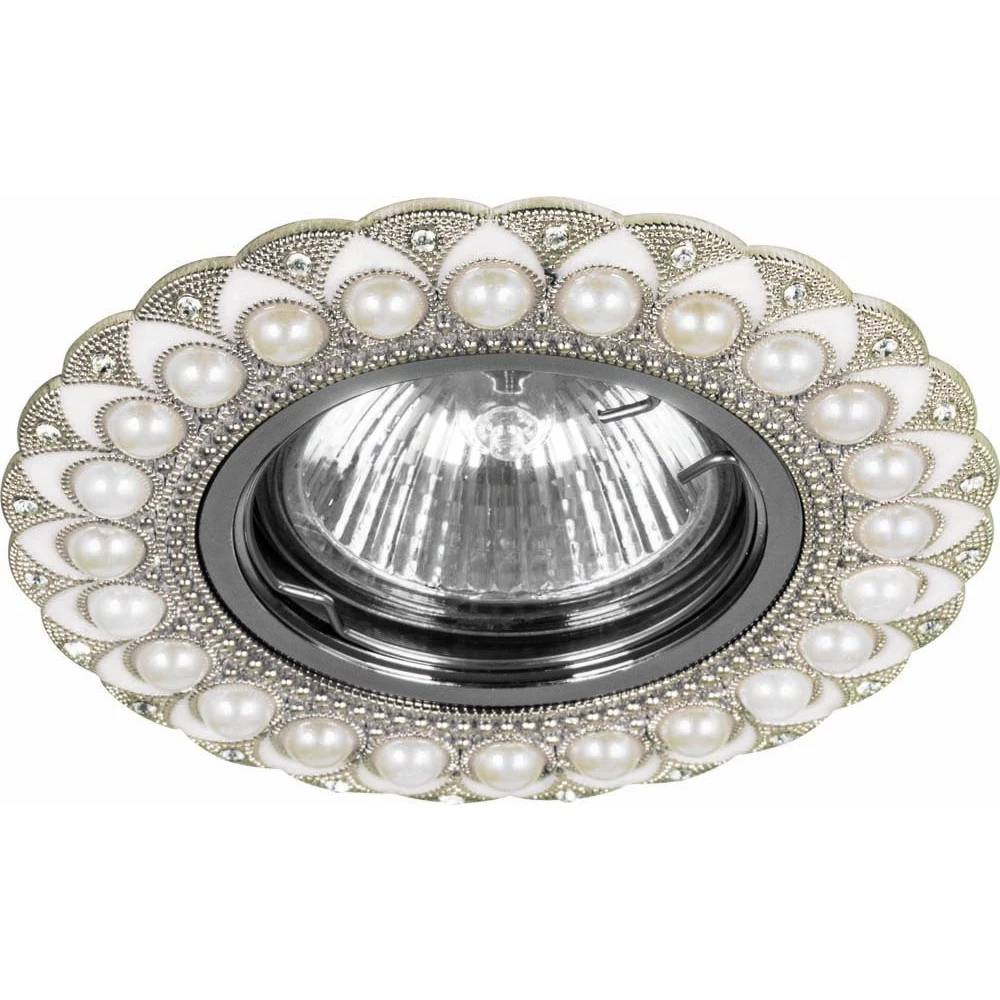 Светильник потолочный  MR16 Max35W 220V G5.3,белый,хром, CD2050 (28620) - Viokon.com