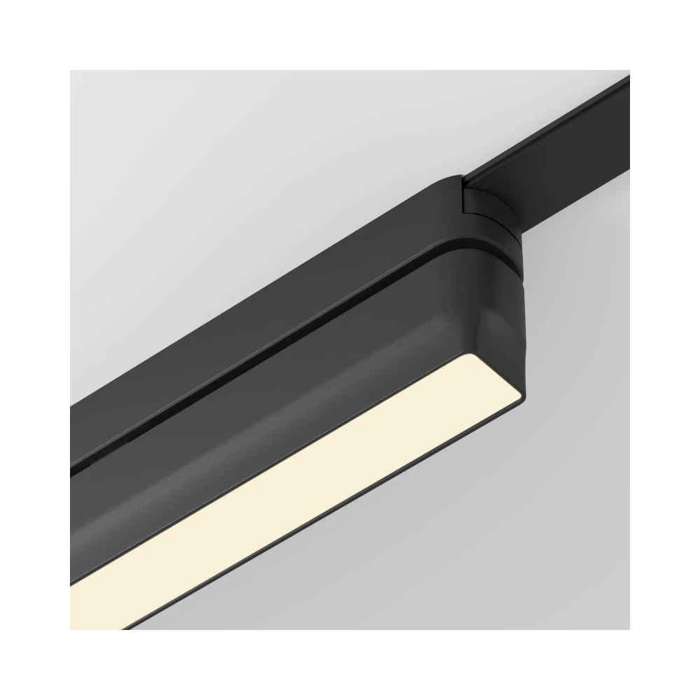 DK5303-BK Светильник для трека Air серия Linear 3000 со светодиодом L230W26H60мм 48V DC 9W RA90 120 3000K IP20 черный алюминий - Viokon.com