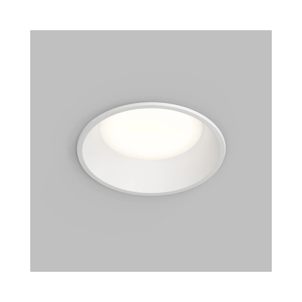 Встраиваемый влагозащищенный светильник TRIM 18 Вт LED 3000-4000-6500K IP44 алюминий акрил - Viokon.com