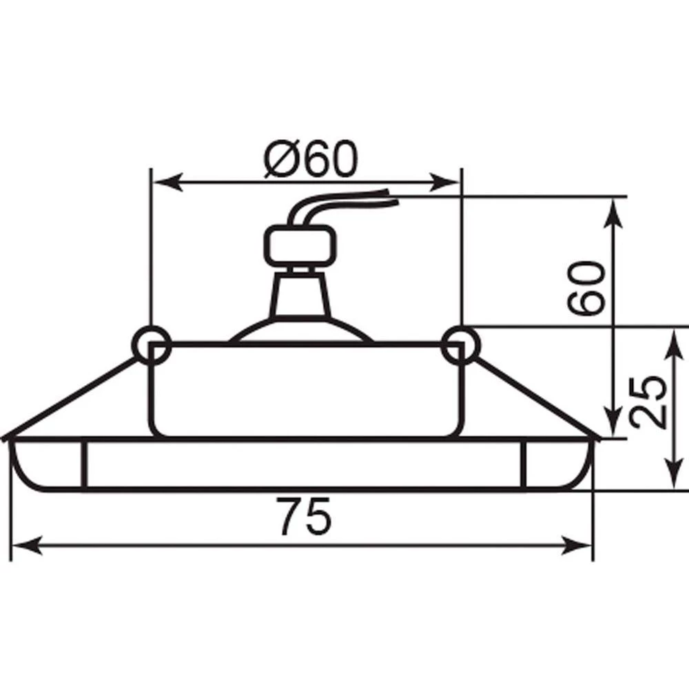 Светильник встраиваемый Feron DL155 потолочный MR16 G5.3 хром (28169) - Viokon.com