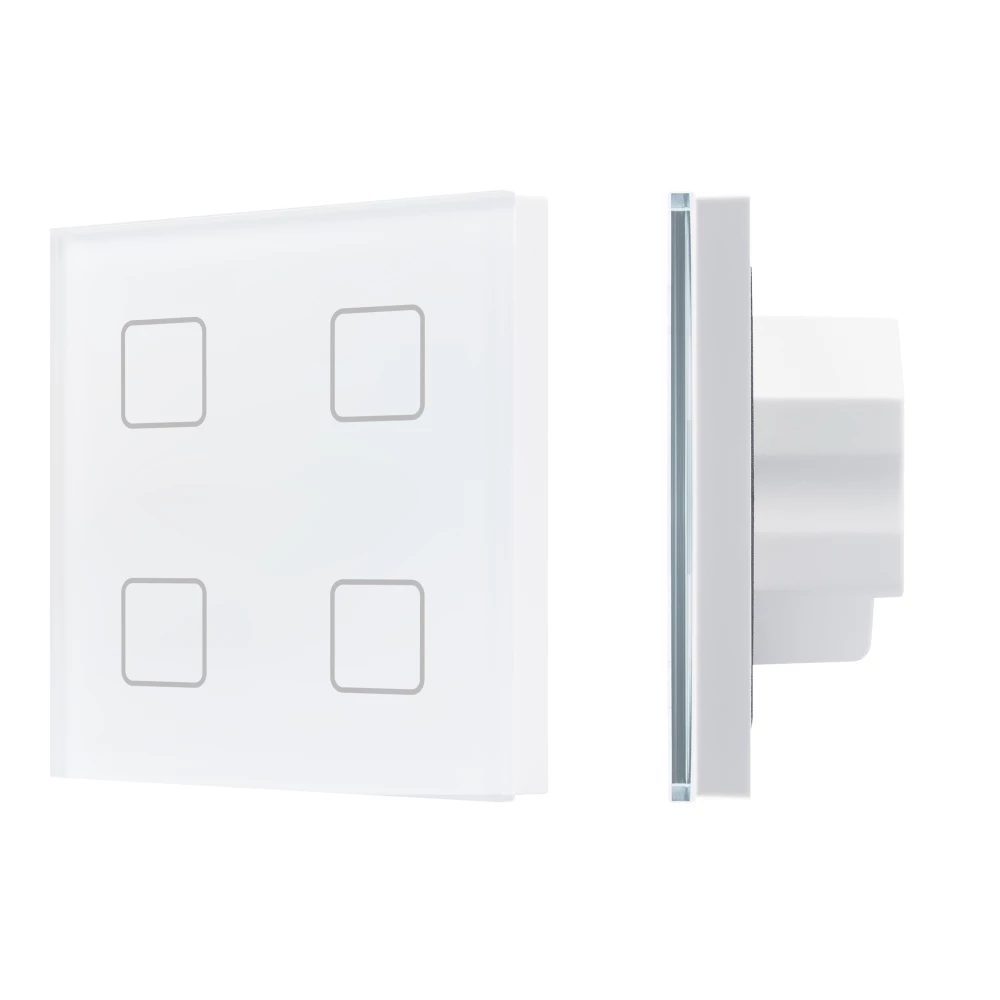 INTELLIGENT ARLIGHT Сенсорная панель DALI-301-11-IN White (BUS/24V, Backlight) (IARL, IP20 Пластик, 5 лет) 046574 - Viokon.com