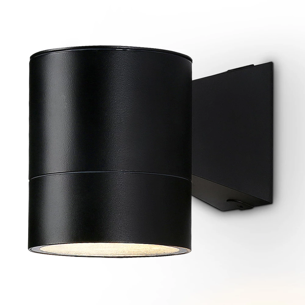 Уличный настенный архитектурный светильник ST3302 BK черный IP54 GX53 max 15W 115*90*140 - Viokon.com