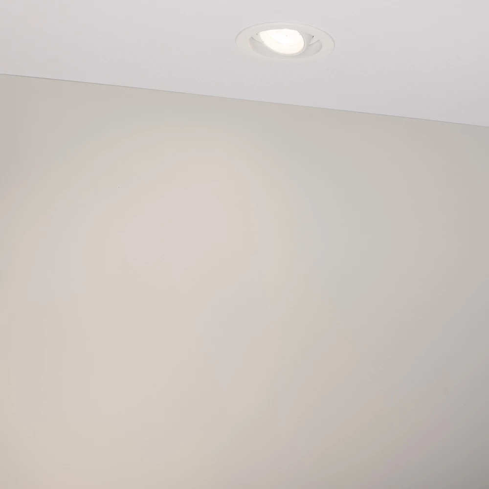 Светильник MS-VORTEX-BUILT-R90-12W Day4000 (WH-WH, 40 deg, 230V) (Arlight, IP20 Металл, 5 лет) 057758 - Viokon.com