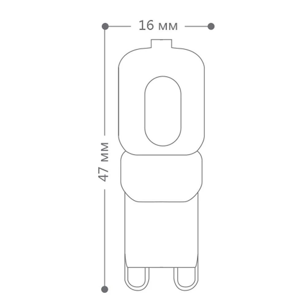 Лампа светодиодная Feron LB-430 G9 5W 230V 2700K (25636) - Viokon.com
