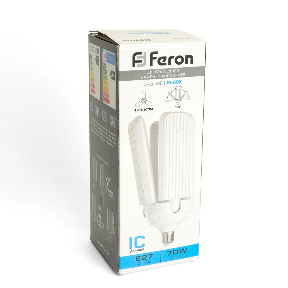 Лампа светодиодная Feron LB-654 E27 70W 175-265V 6500К (48774) - Viokon.com