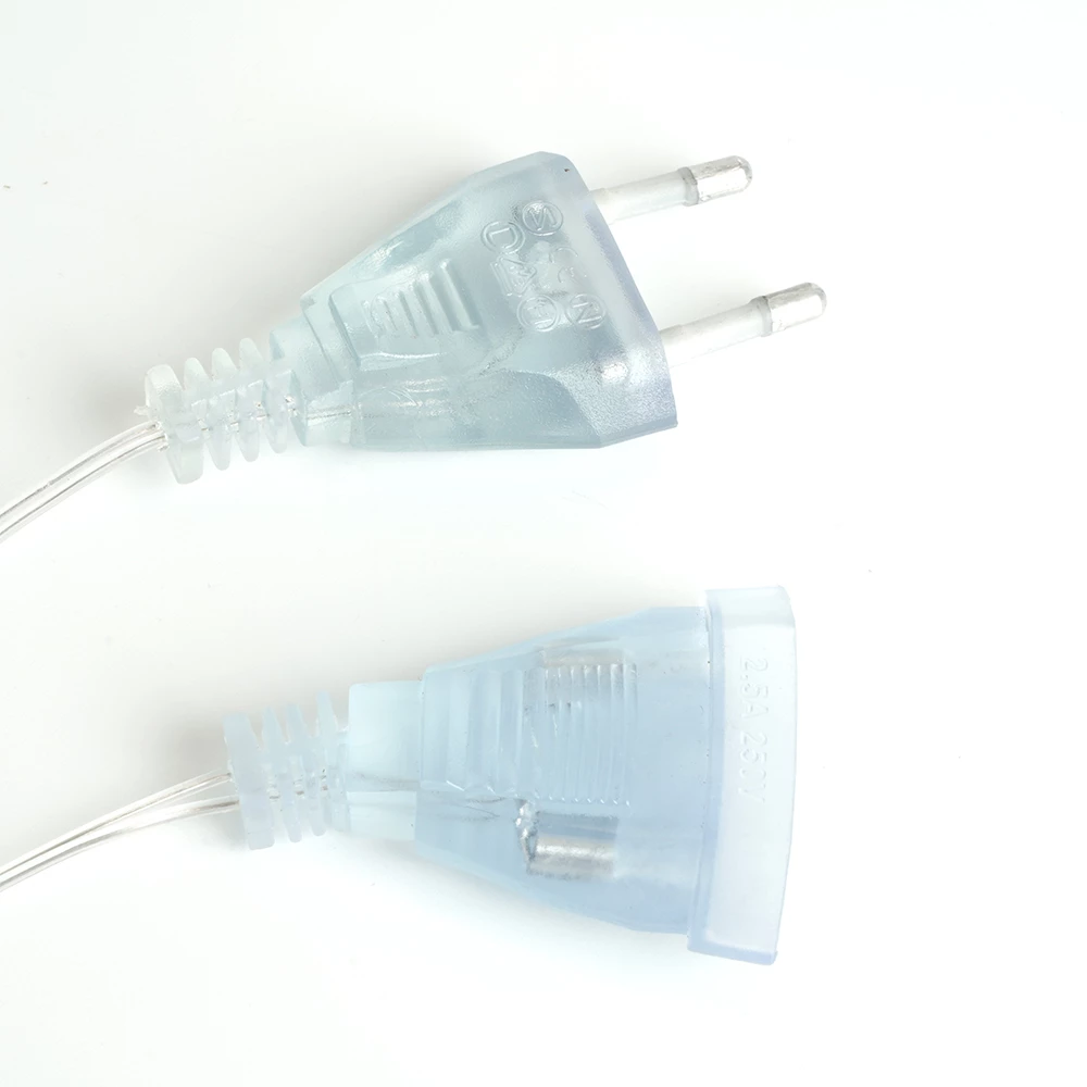 Светодиодная гирлянда Feron CL27 занавес Водопад  3*3м  + 3м 230V Мультиколор с контроллером, c питанием от сети, прозрачный шнур (48600) - Viokon.com