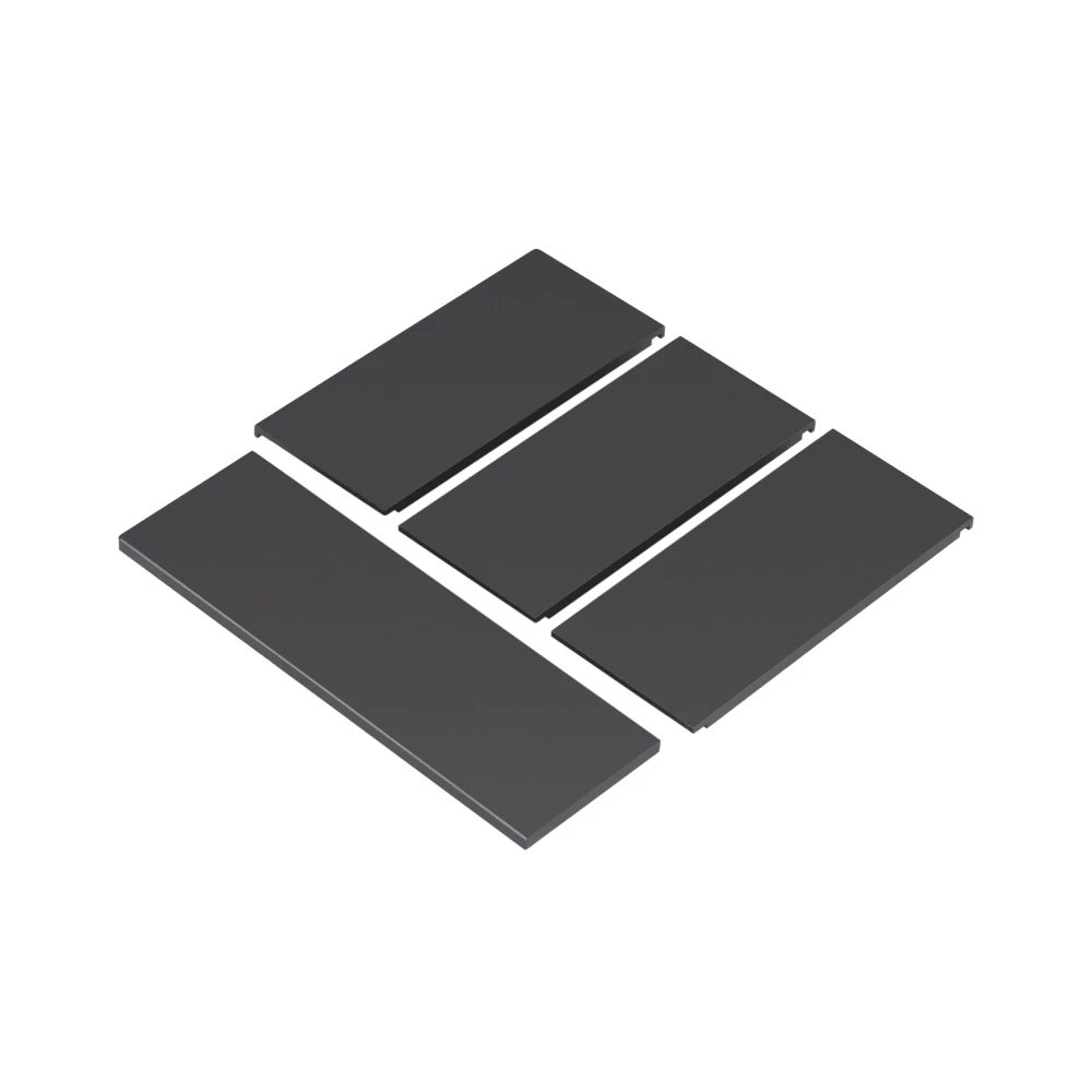 INTELLIGENT ARLIGHT Накладка панели KNX-23-4G-SUF Dark Grey (Backlightless) (IARL, IP20 Металл, 2 года) 052879 - Viokon.com