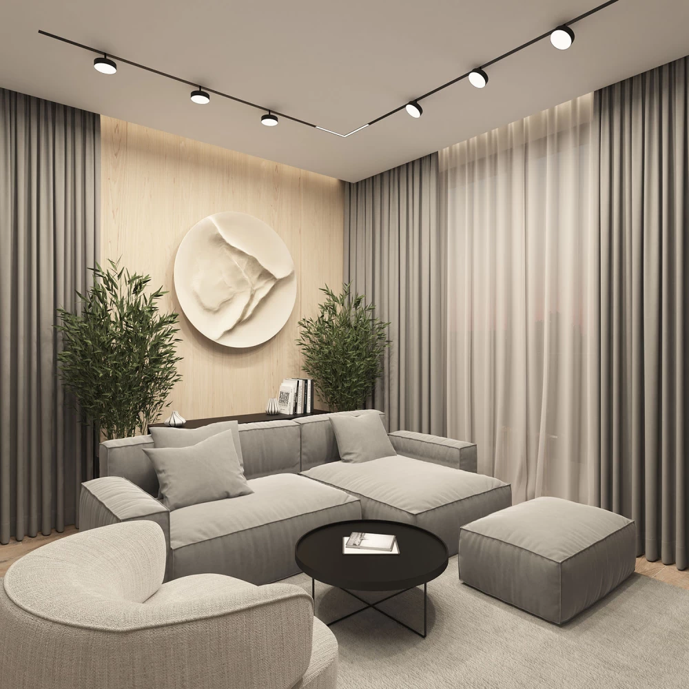 DK8070-BK Акцентный светильник SMART LINEAR 16W DIM 3000K-6000K черный - Viokon.com