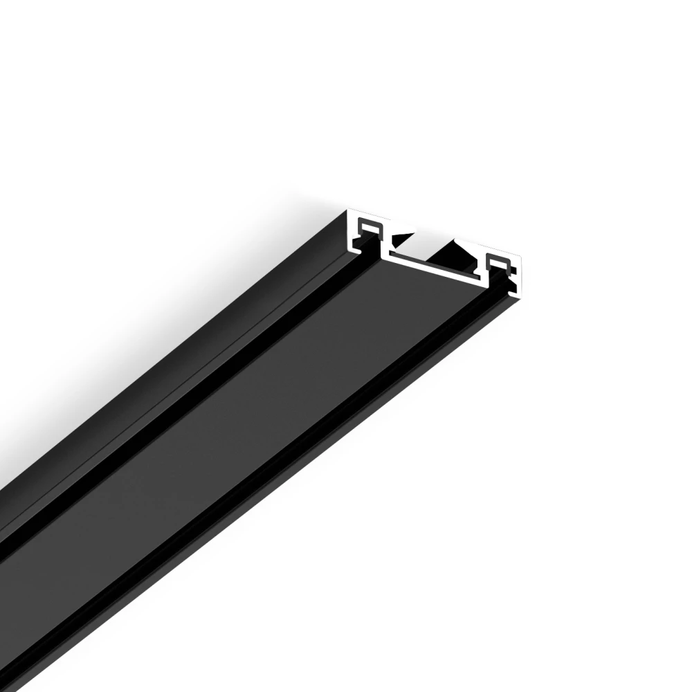 Шинопровод низковольтный накладной Magnetic Ultra Slim GV1003 BK черный IP20 48V 1000*26*6 - Viokon.com