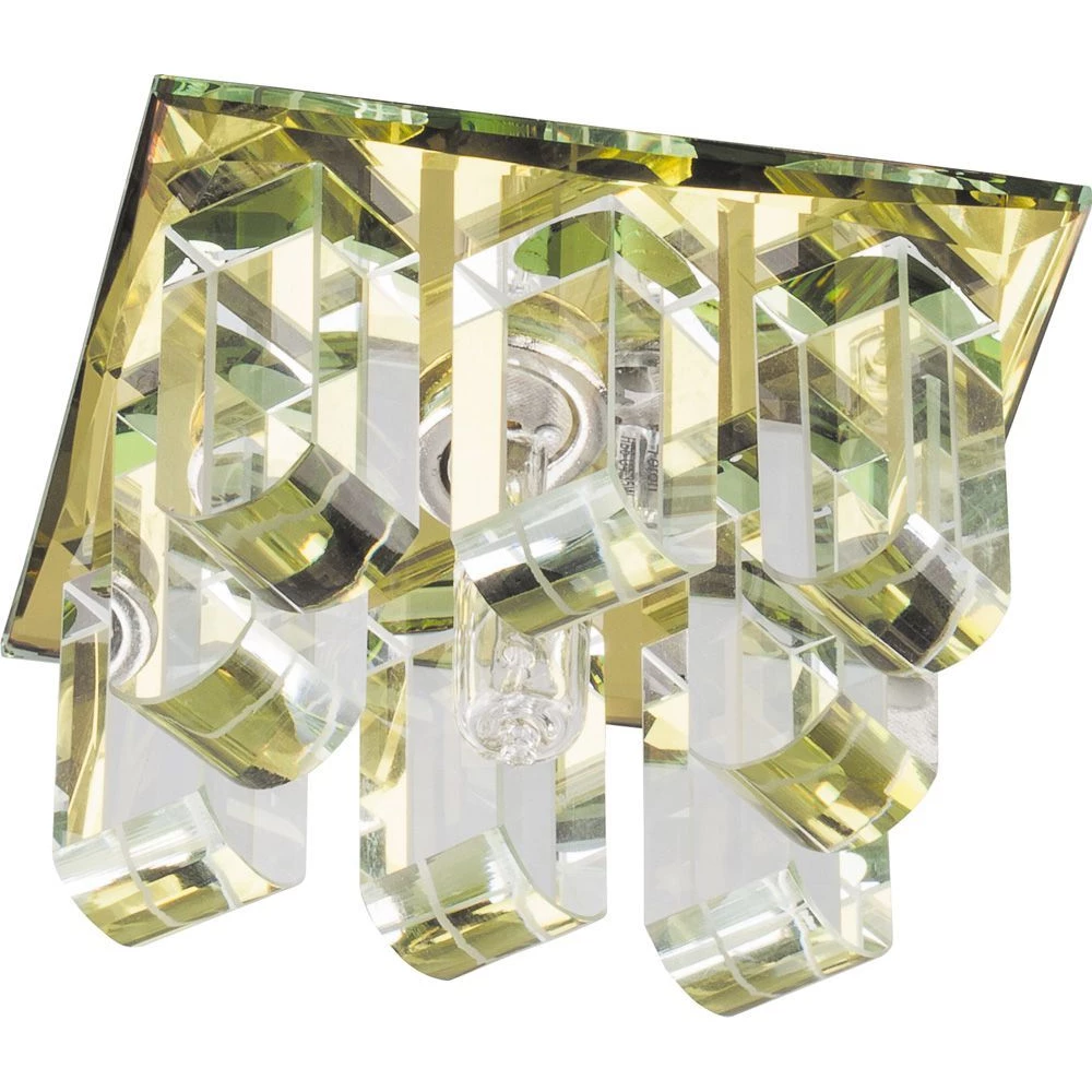 Светильник встраиваемый Feron 1570 потолочный JС G5.3 желтый (19799) - Viokon.com