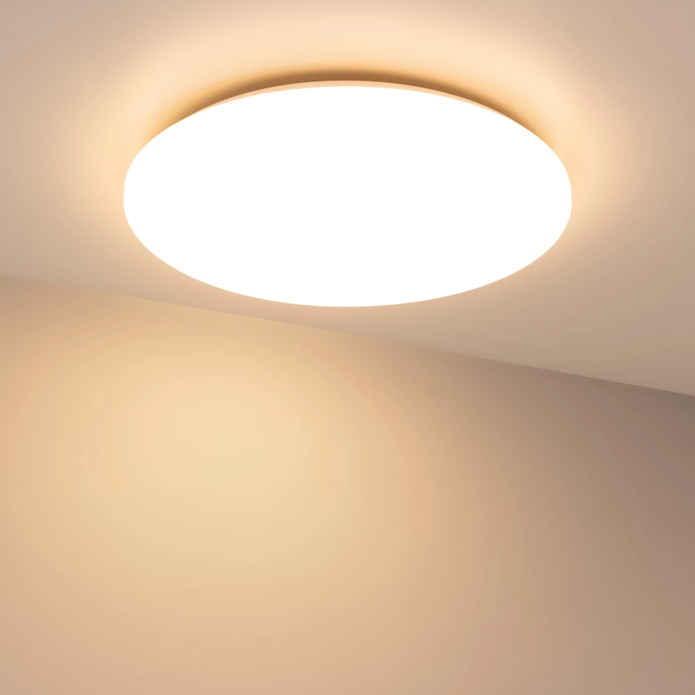 Светильник SP-FAVOR-R600-50W Day4000-MIX-RGB (WH, 100 deg, 230V, Tuya Zigbee) (Arlight, IP54 Пластик, 3 года) 057444 - Viokon.com