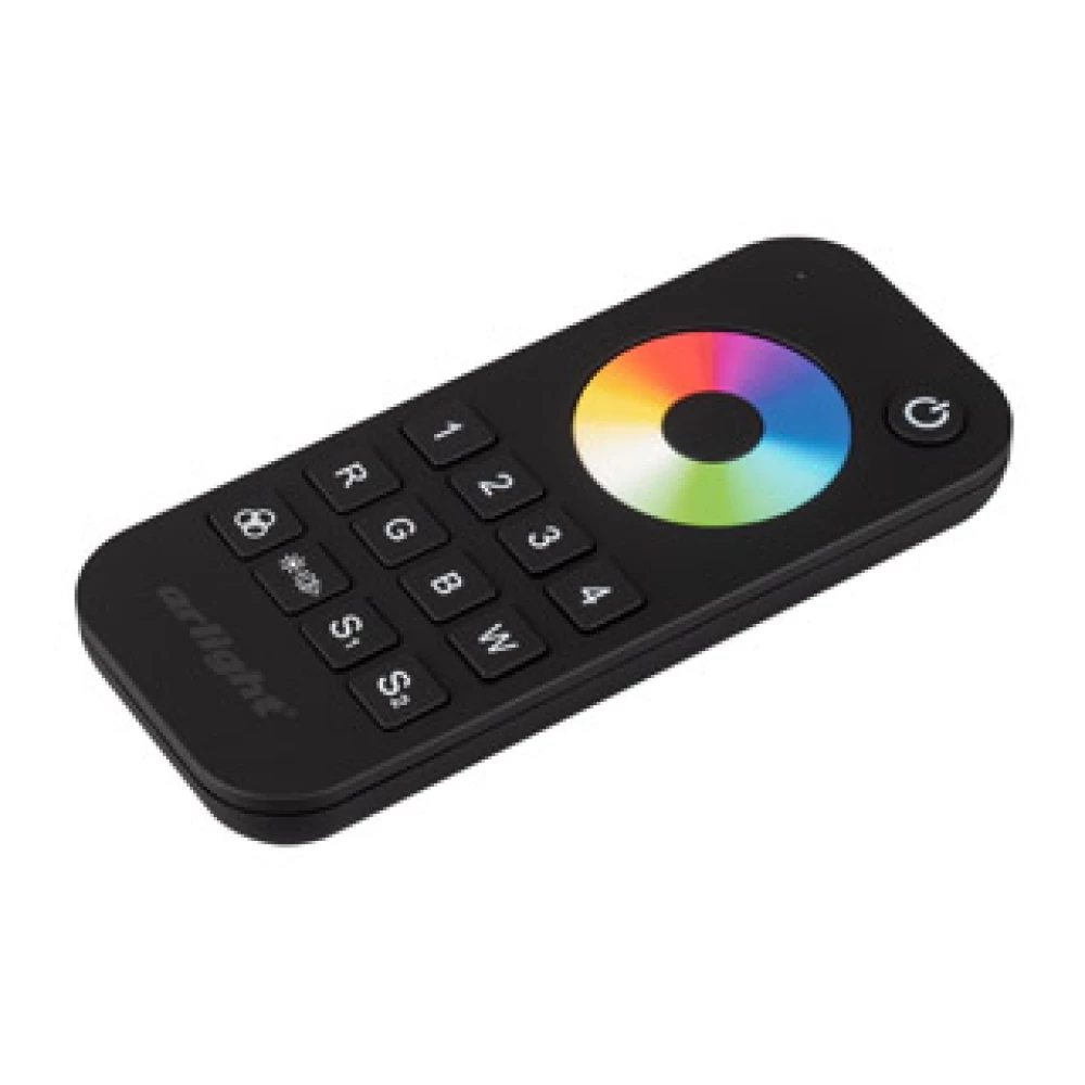 Пульт SMART-R26-RGBW Black (4 зоны, 2.4G) (Arlight, IP20 Пластик, 5 лет) 023477 - Viokon.com