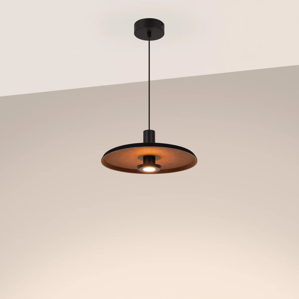 Светильник SP-KOTARO-R350-12W Warm3000 (BK-CF, 36 deg, 230V, TRIAC) (Arlight, IP20) 057232 - Viokon.com