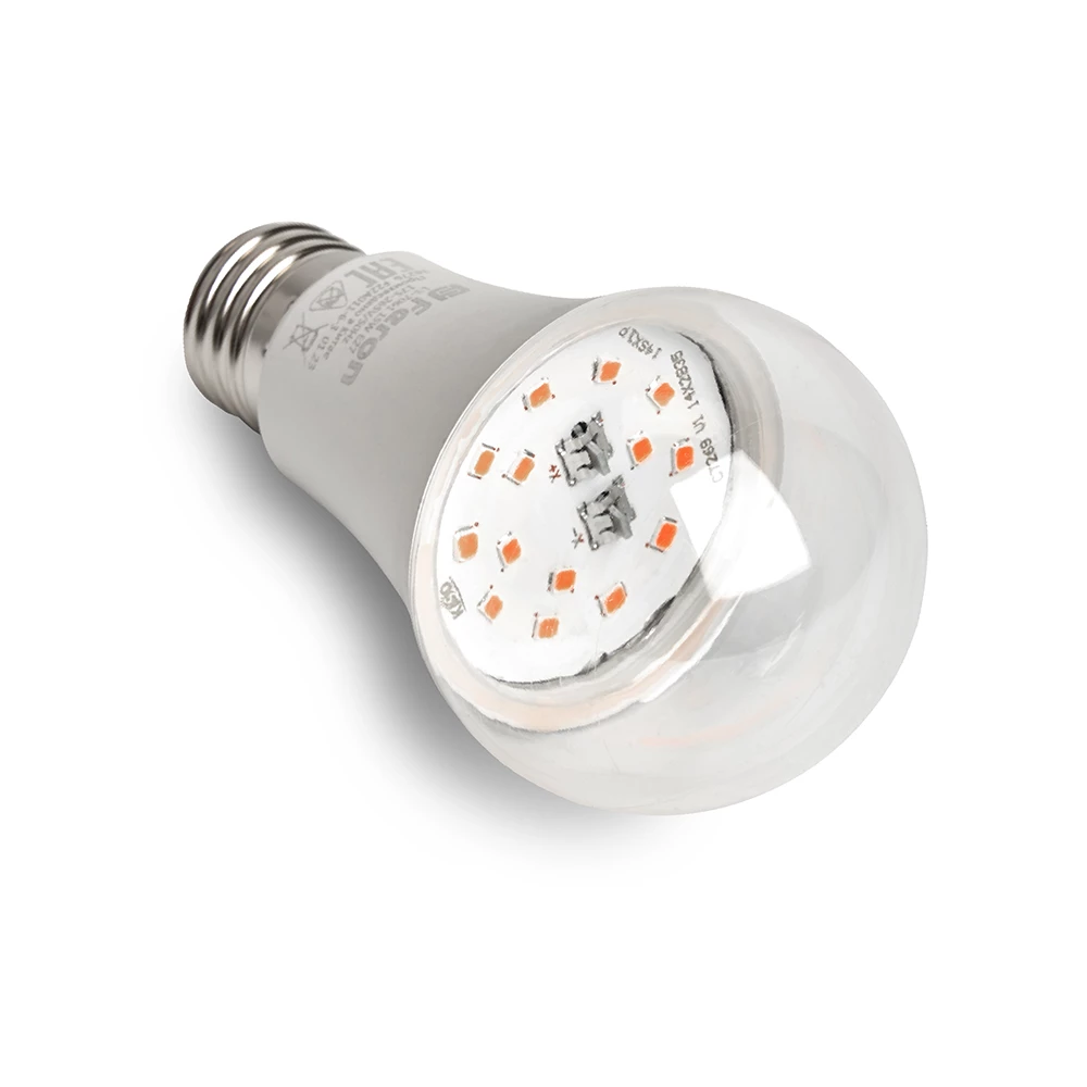 Лампа светодиодная для растений А60 Feron LB-7061 E27 15W 175-265V красно-синий спектр (38276) - Viokon.com