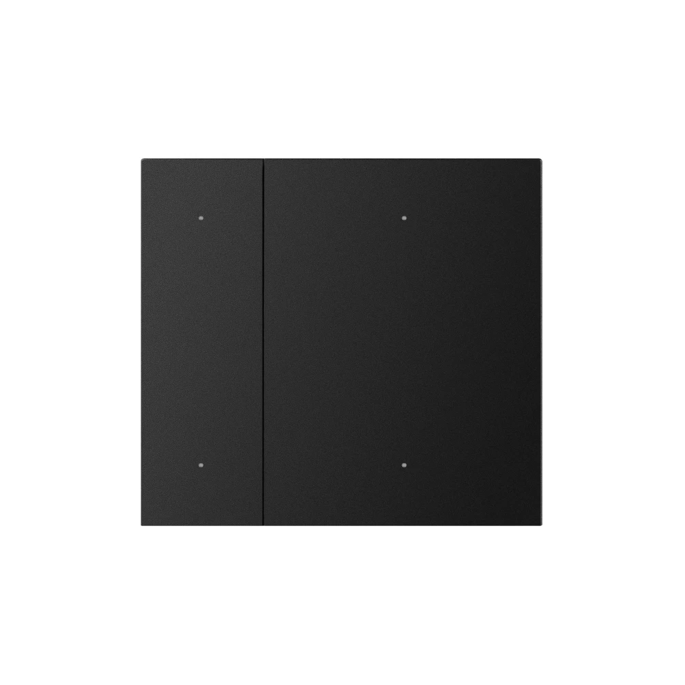 INTELLIGENT ARLIGHT Накладка панели KNX-23-2G-SUF Black (Backlight) (IARL, IP20 Металл, 2 года) 051097 - Viokon.com