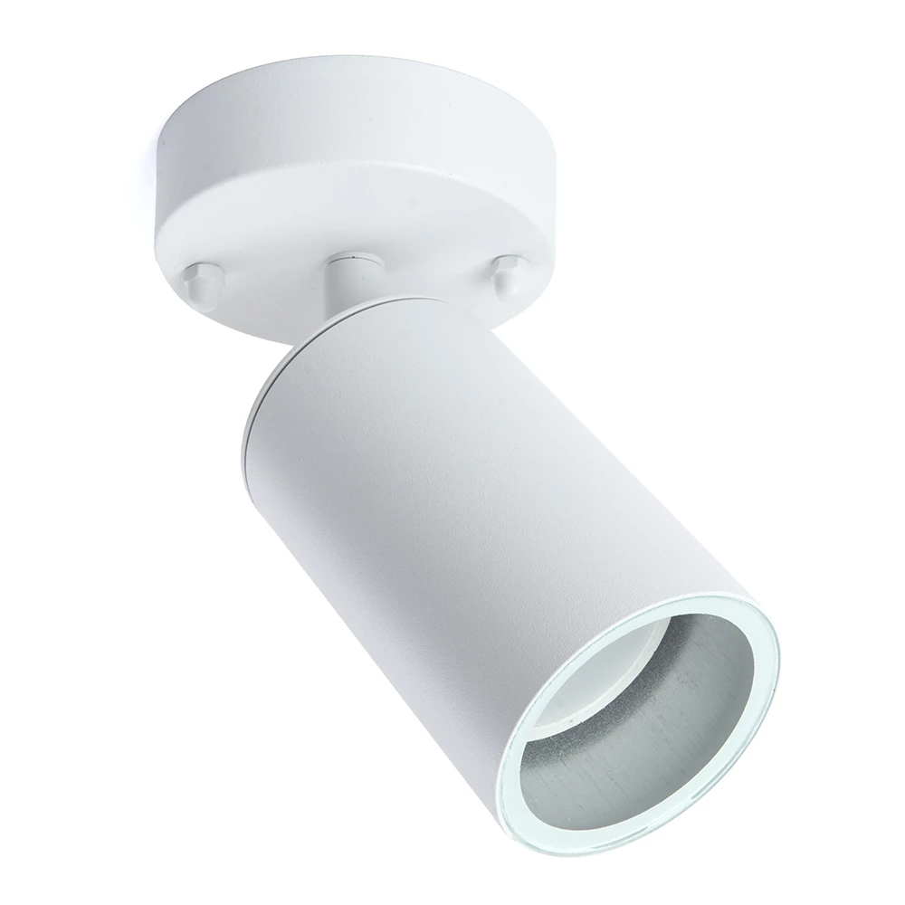 Светильник садово-парковый Feron DH1704, на стену, GU10 230V, белый (на стену) (48323) - Viokon.com